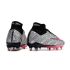 Nike Air Zoom Mercurial Superfly 9 Elite SG-PRO Anti-Clog XXV - Metallic Silver/Hyper Pink/Black