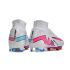 Nike Air Zoom Mercurial Superfly 9 Elite FG - White/Pink