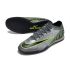Nike Air Zoom Mercurial Vapor 15 Elite IC - Chrome/Green